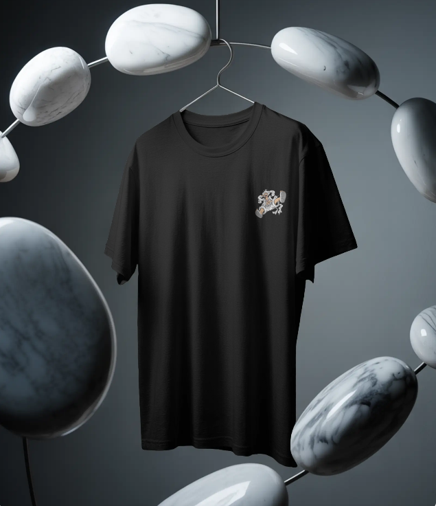 Gear 5 Premium Oversized Anime T-Shirt – Black