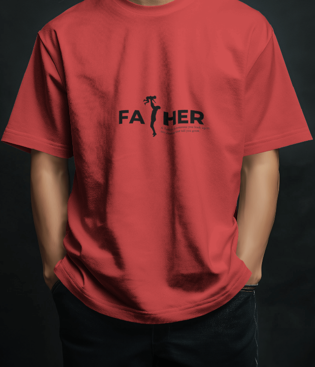 Father – Premium Minimal Typography T-Shirt